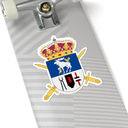 Fältjägargruppen vapen (Sweden) (Coat of Arms) STICKER Vinyl Kiss-Cut Decal - The Sticker Space