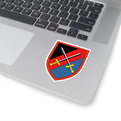 Flugabwehrbrigade 100 Bundeswehr (Germany) (Coat of Arms) STICKER Vinyl Kiss-Cut Decal - The Sticker Space
