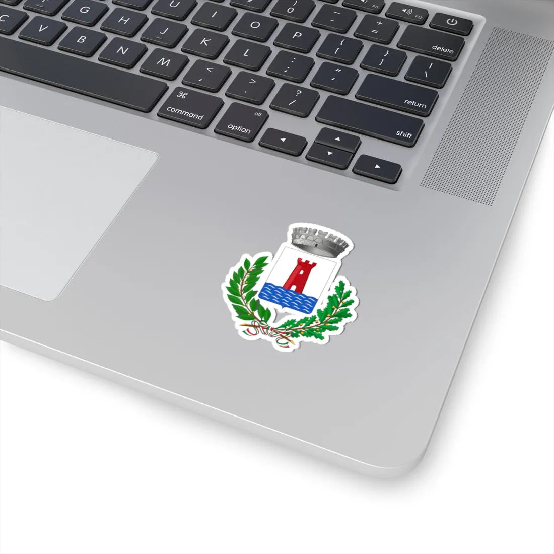Fluminimaggiore-Stemma (Italy) (Coat of Arms) STICKER Vinyl Kiss-Cut Decal - The Sticker Space