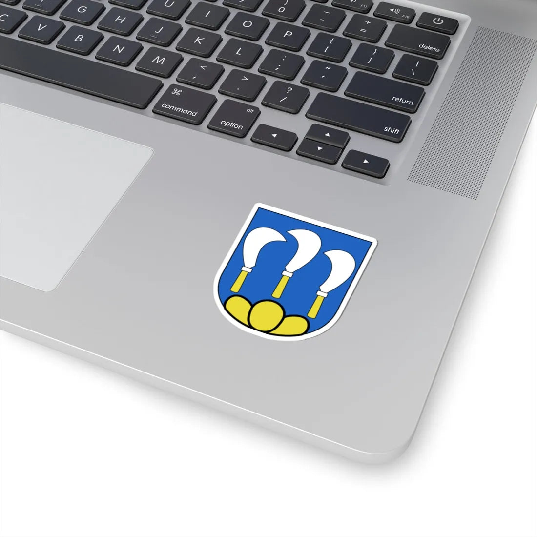Flurlingen-blazon (Switzerland) (Coat of Arms) STICKER Vinyl Kiss-Cut Decal - The Sticker Space
