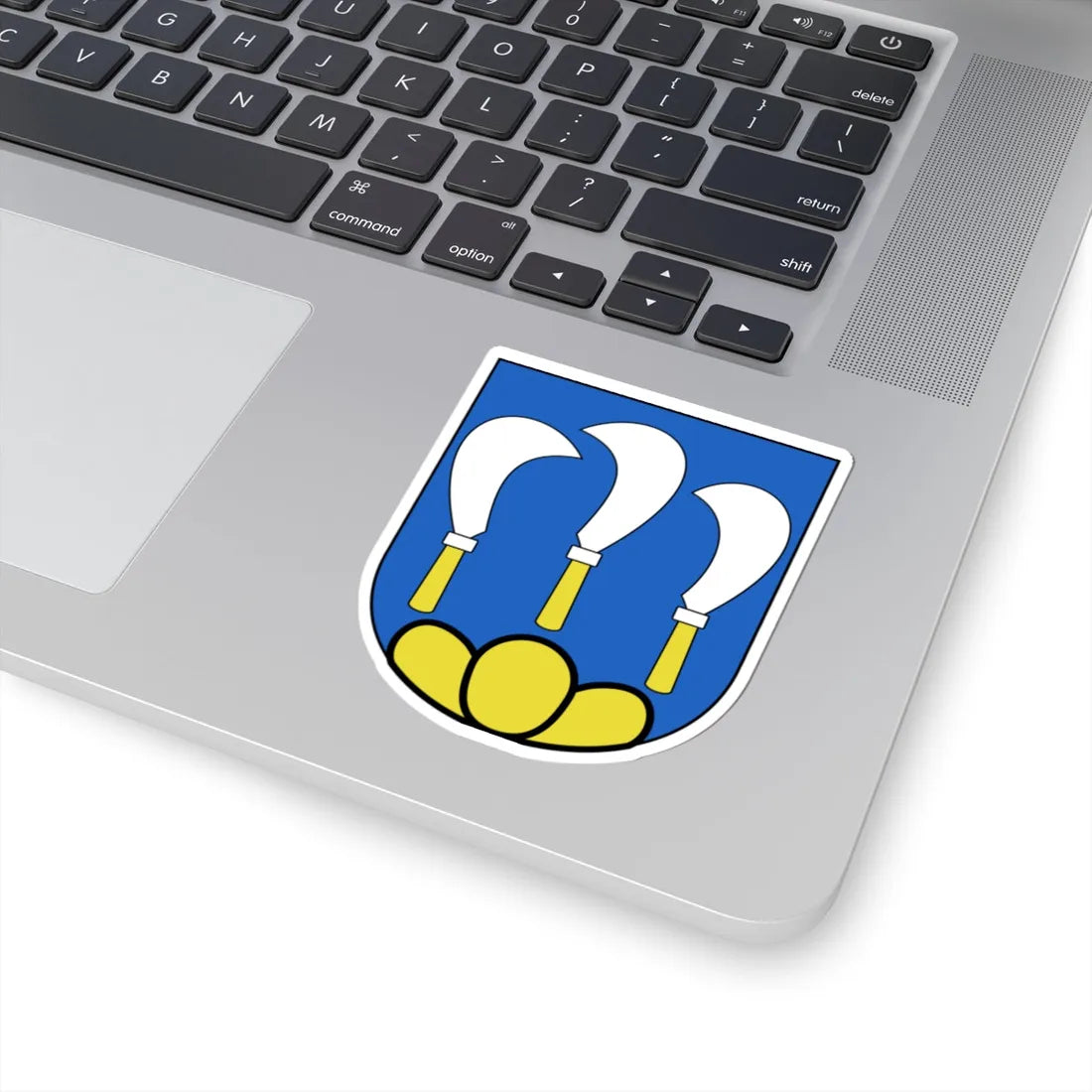 Flurlingen-blazon (Switzerland) (Coat of Arms) STICKER Vinyl Kiss-Cut Decal - The Sticker Space