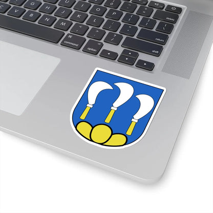 Flurlingen-blazon (Switzerland) (Coat of Arms) STICKER Vinyl Kiss-Cut Decal - The Sticker Space