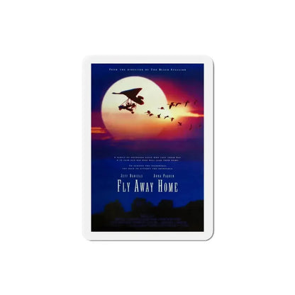 Fly Away Home 1996 Movie Poster Refrigerator Magnet 3 Inch - The Sticker Space