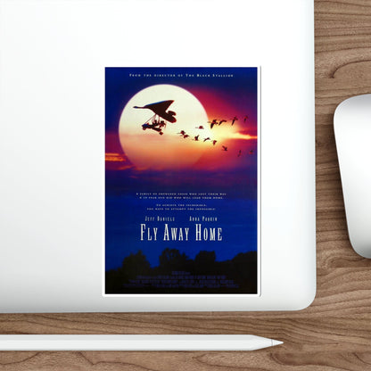 Fly Away Home 1996 Movie Poster STICKER Vinyl Die-Cut Decal-The Sticker Space