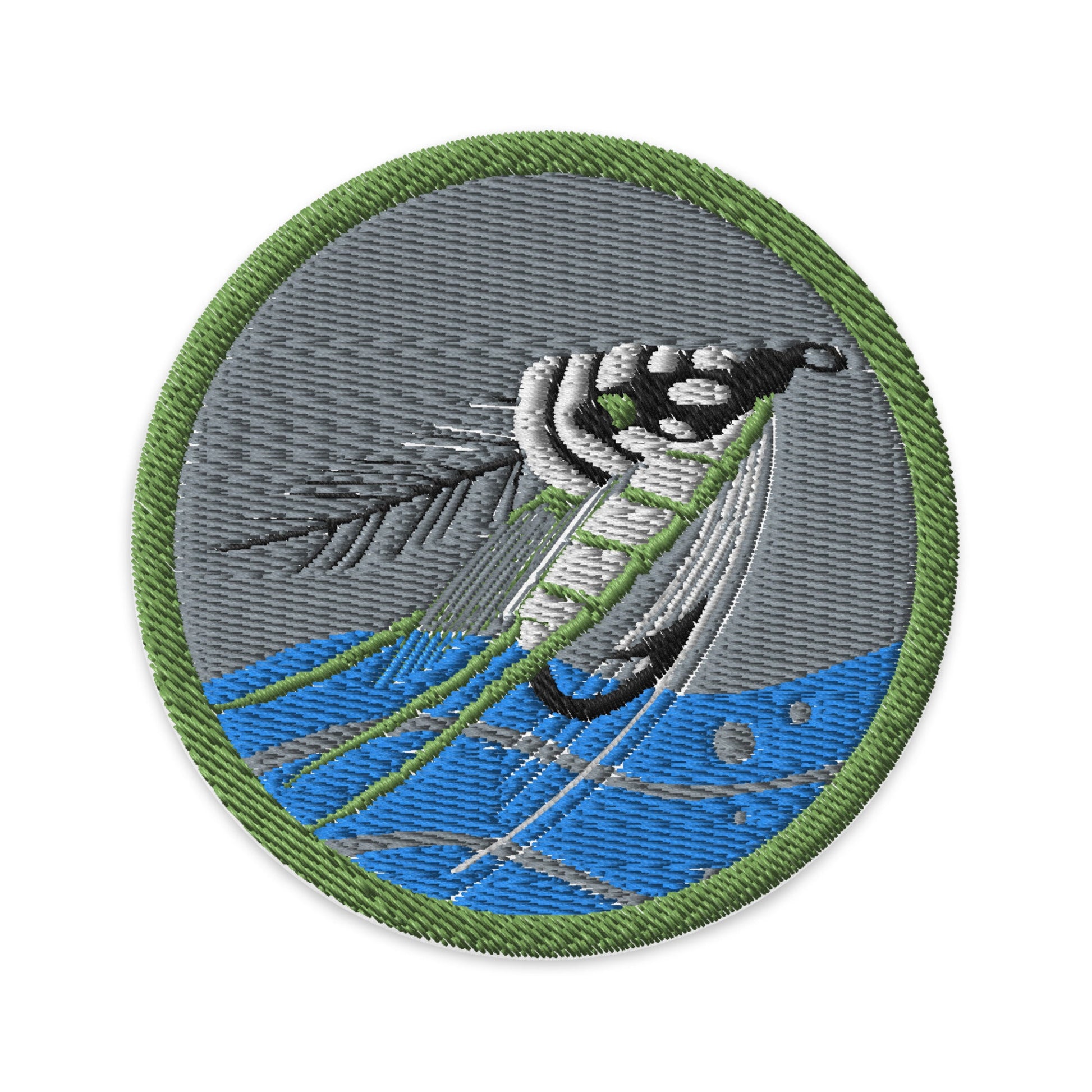 Fly Fishing (Boy Scouts Merit Badge) Embroidered Patch-The Sticker Space