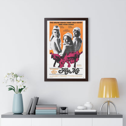 FLY ME 1973 - Framed Movie Poster-The Sticker Space