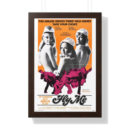 FLY ME 1973 - Framed Movie Poster-16″ x 24″-The Sticker Space