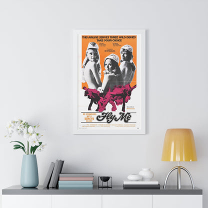 FLY ME 1973 - Framed Movie Poster-The Sticker Space