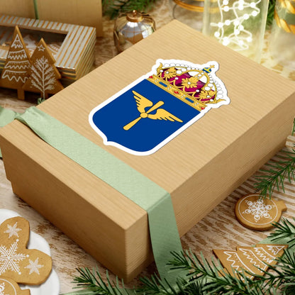 Flygvapnet vapen bra (Sweden) (Coat of Arms) STICKER Vinyl Kiss-Cut Decal - The Sticker Space
