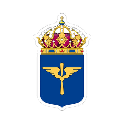 Flygvapnet vapen bra (Sweden) (Coat of Arms) STICKER Vinyl Kiss-Cut Decal - The Sticker Space