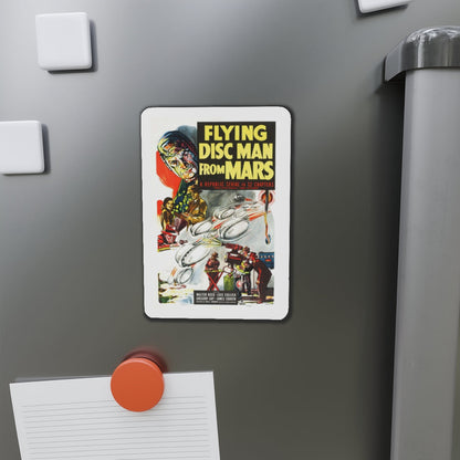 FLYING DISC MAN FROM MARS 1950 Movie Poster - Die-Cut Magnet-The Sticker Space