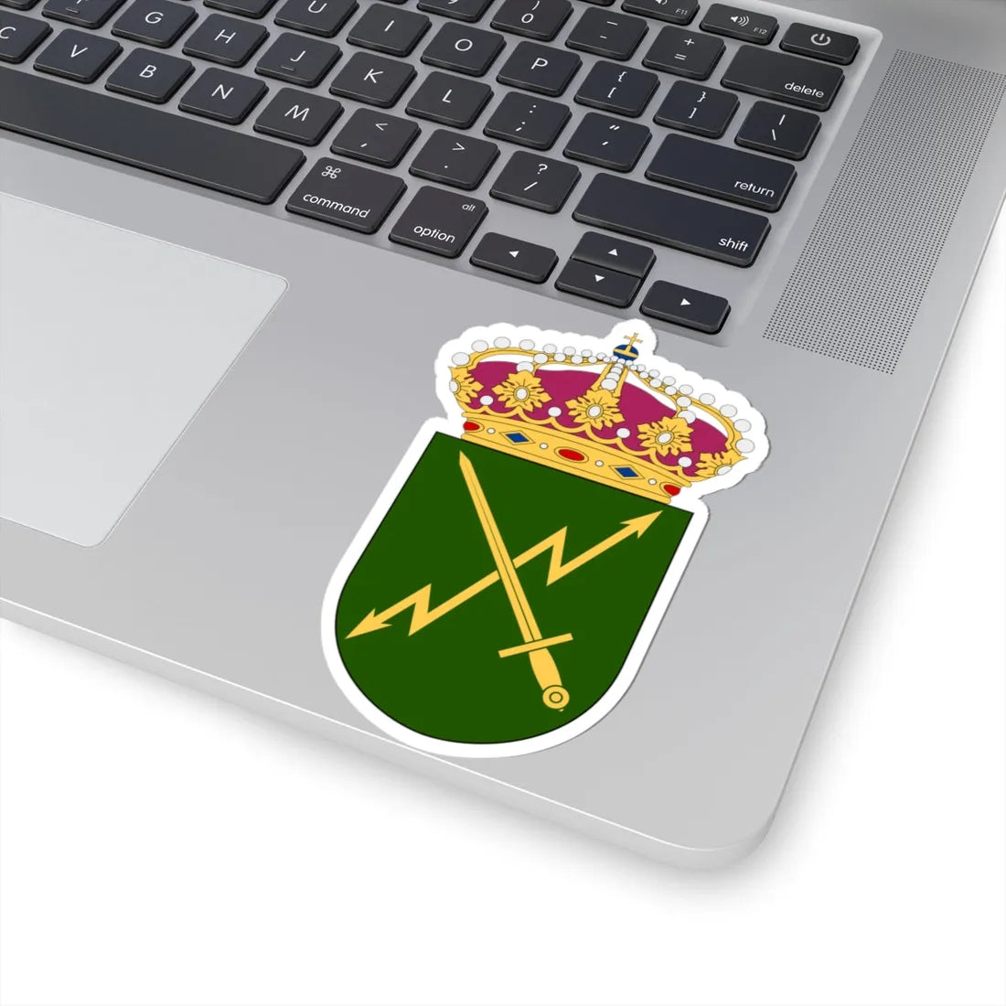 FMTM vapen (Sweden) (Coat of Arms) STICKER Vinyl Kiss-Cut Decal - The Sticker Space