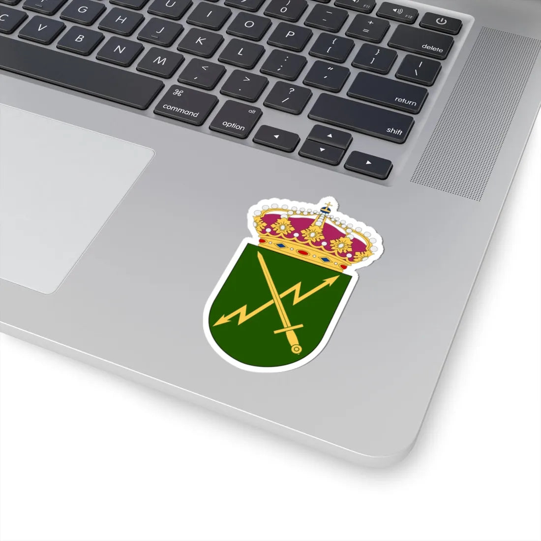 FMTM vapen (Sweden) (Coat of Arms) STICKER Vinyl Kiss-Cut Decal - The Sticker Space