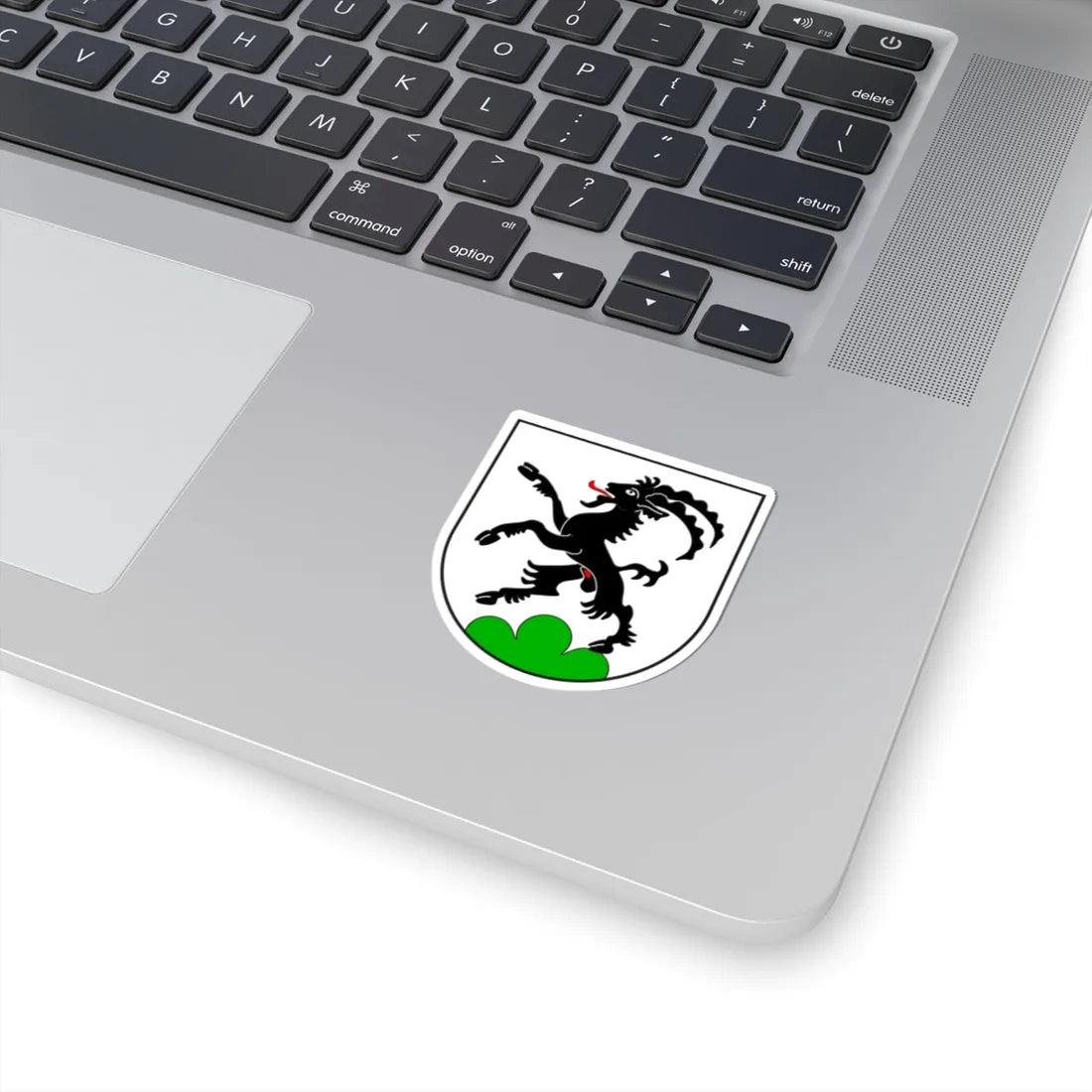 Fünf Dörfer Kreis wappen (Switzerland) (Coat of Arms) STICKER Vinyl Kiss-Cut Decal - The Sticker Space