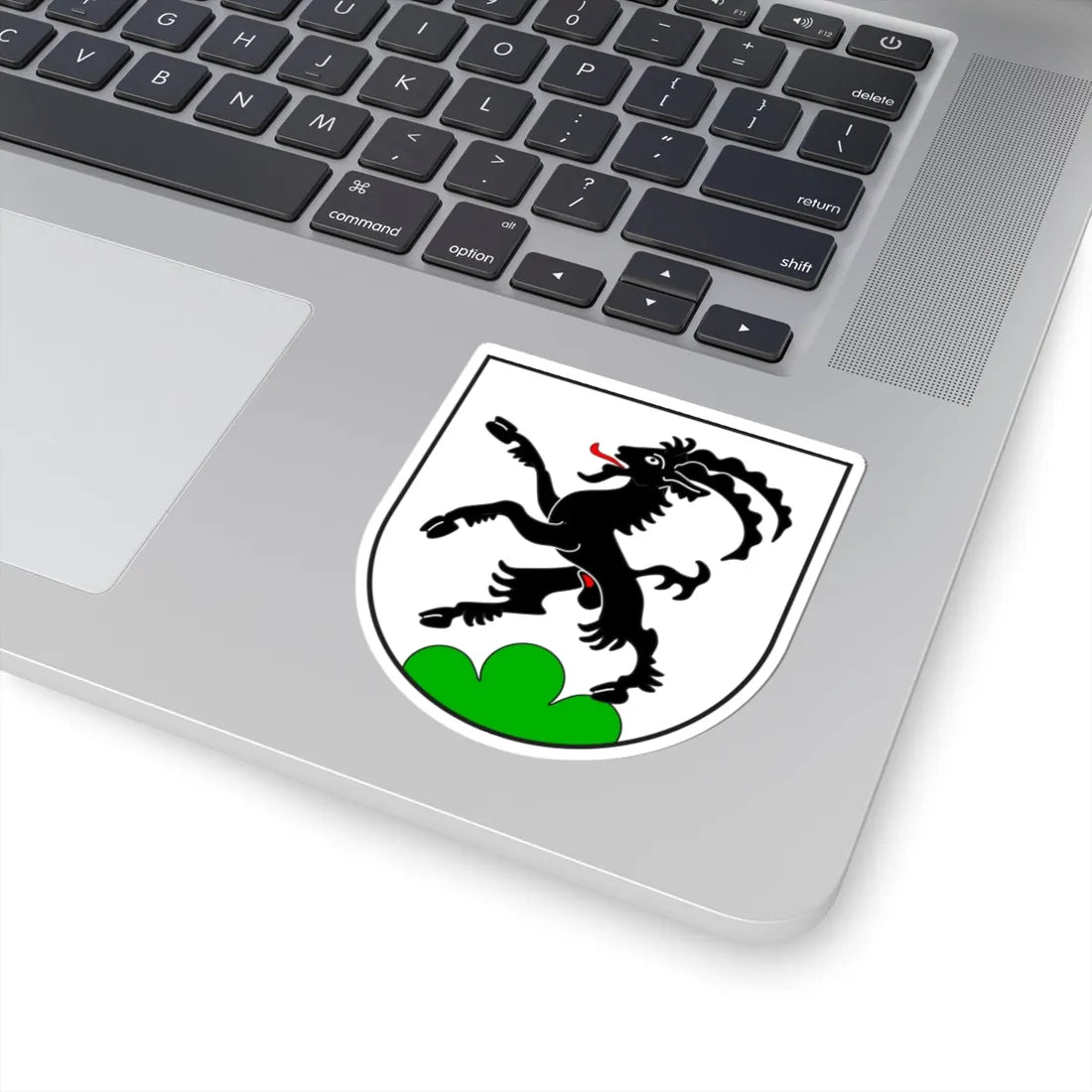 Fünf Dörfer Kreis wappen (Switzerland) (Coat of Arms) STICKER Vinyl Kiss-Cut Decal - The Sticker Space