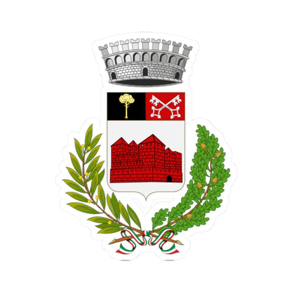 Fénis-Stemma (Italy) (Coat of Arms) STICKER Vinyl Kiss-Cut Decal 2 Inch White - The Sticker Space