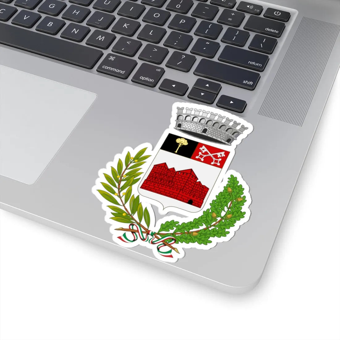 Fénis-Stemma (Italy) (Coat of Arms) STICKER Vinyl Kiss-Cut Decal - The Sticker Space