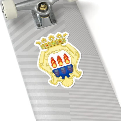 Foggia-Stemma Aulico (Italy) (Coat of Arms) STICKER Vinyl Kiss-Cut Decal - The Sticker Space