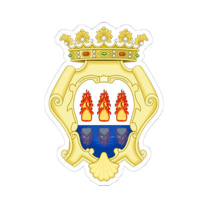 Foggia-Stemma Aulico (Italy) (Coat of Arms) STICKER Vinyl Kiss-Cut Decal - The Sticker Space