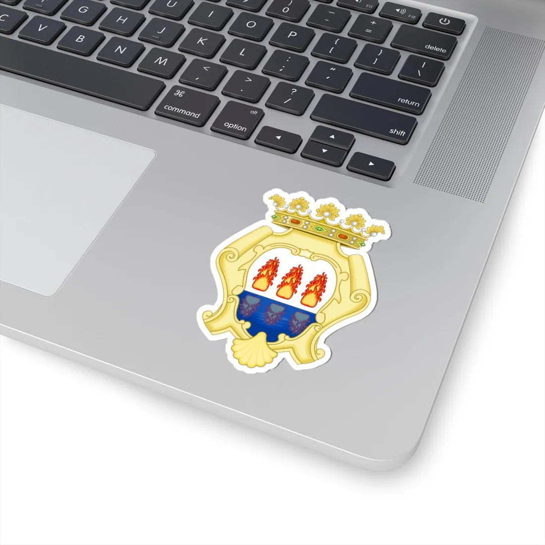 Foggia-Stemma Aulico (Italy) (Coat of Arms) STICKER Vinyl Kiss-Cut Decal - The Sticker Space