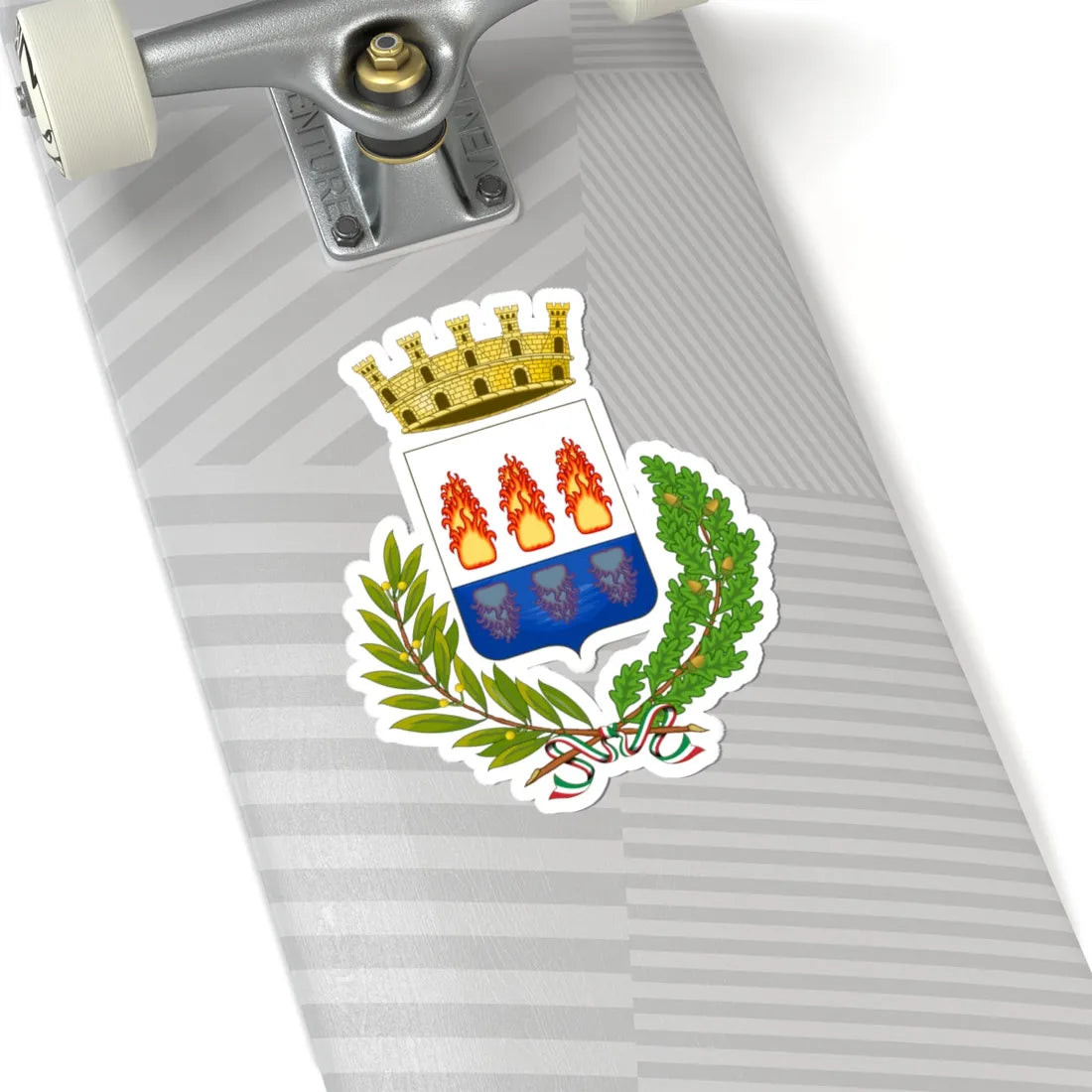 Foggia-Stemma (Italy) (Coat of Arms) STICKER Vinyl Kiss-Cut Decal - The Sticker Space