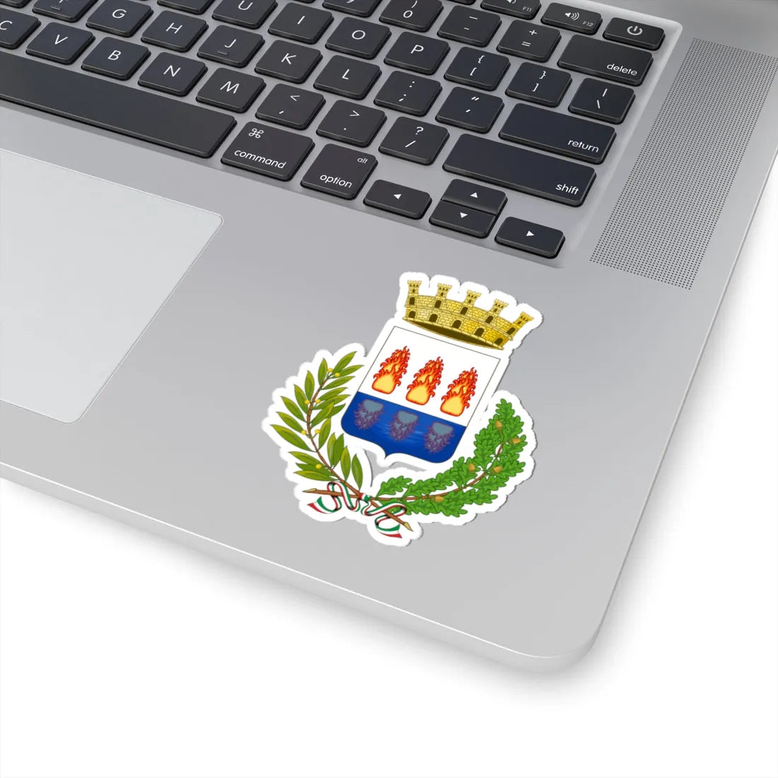 Foggia-Stemma (Italy) (Coat of Arms) STICKER Vinyl Kiss-Cut Decal - The Sticker Space