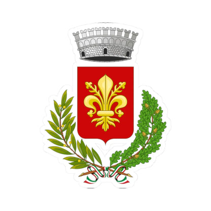 Foiano della Chiana-Stemma (Italy) (Coat of Arms) STICKER Vinyl Kiss-Cut Decal - The Sticker Space