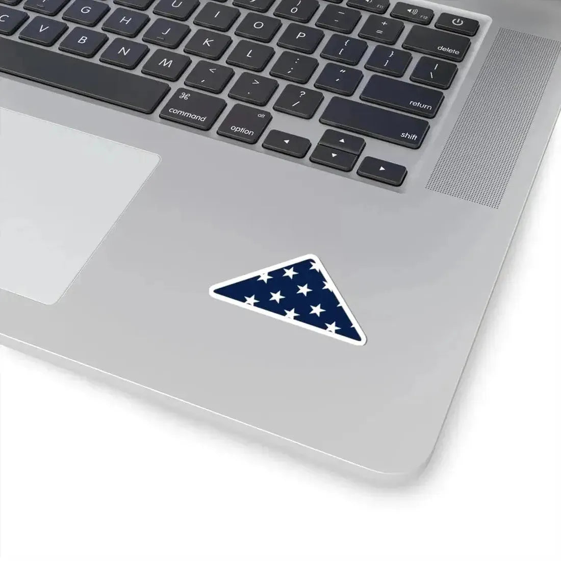 Folded U.S. Flag (United States) STICKER Vinyl Kiss-Cut Decal - The Sticker Space