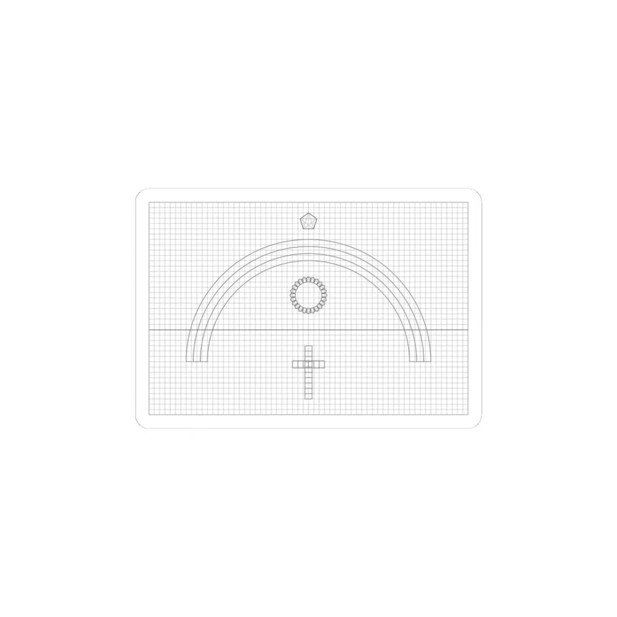 SKU:19077750064108136059 Sizes:3" × 3" Types:White