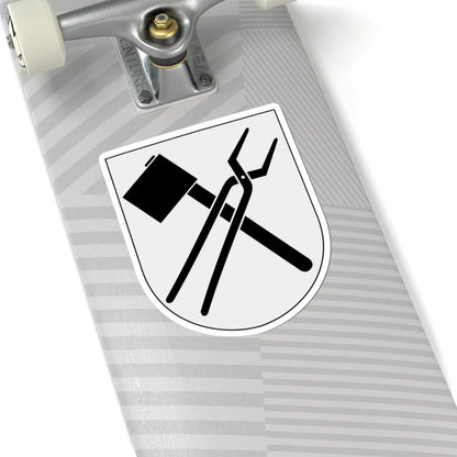 Folkärna vapen (Sweden) (Coat of Arms) STICKER Vinyl Kiss-Cut Decal - The Sticker Space