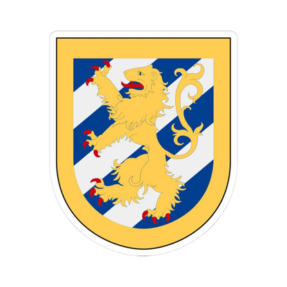 Folkunga landskommun vapen (Sweden) (Coat of Arms) STICKER Vinyl Kiss-Cut Decal 3 Inch White - The Sticker Space