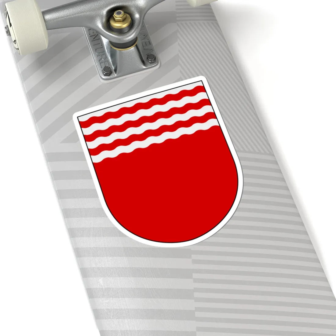 Folkuniversitetet vapen (Sweden) (Coat of Arms) STICKER Vinyl Kiss-Cut Decal - The Sticker Space