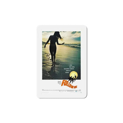 Follow Me 1969 Movie Poster Refrigerator Magnet 5 Inch - The Sticker Space