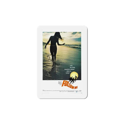 Follow Me 1969 Movie Poster Refrigerator Magnet 6 Inch - The Sticker Space