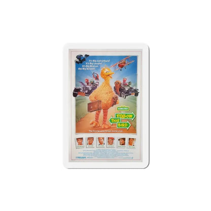 Follow That Bird 1985 Movie Poster Refrigerator Magnet - The Sticker Space
