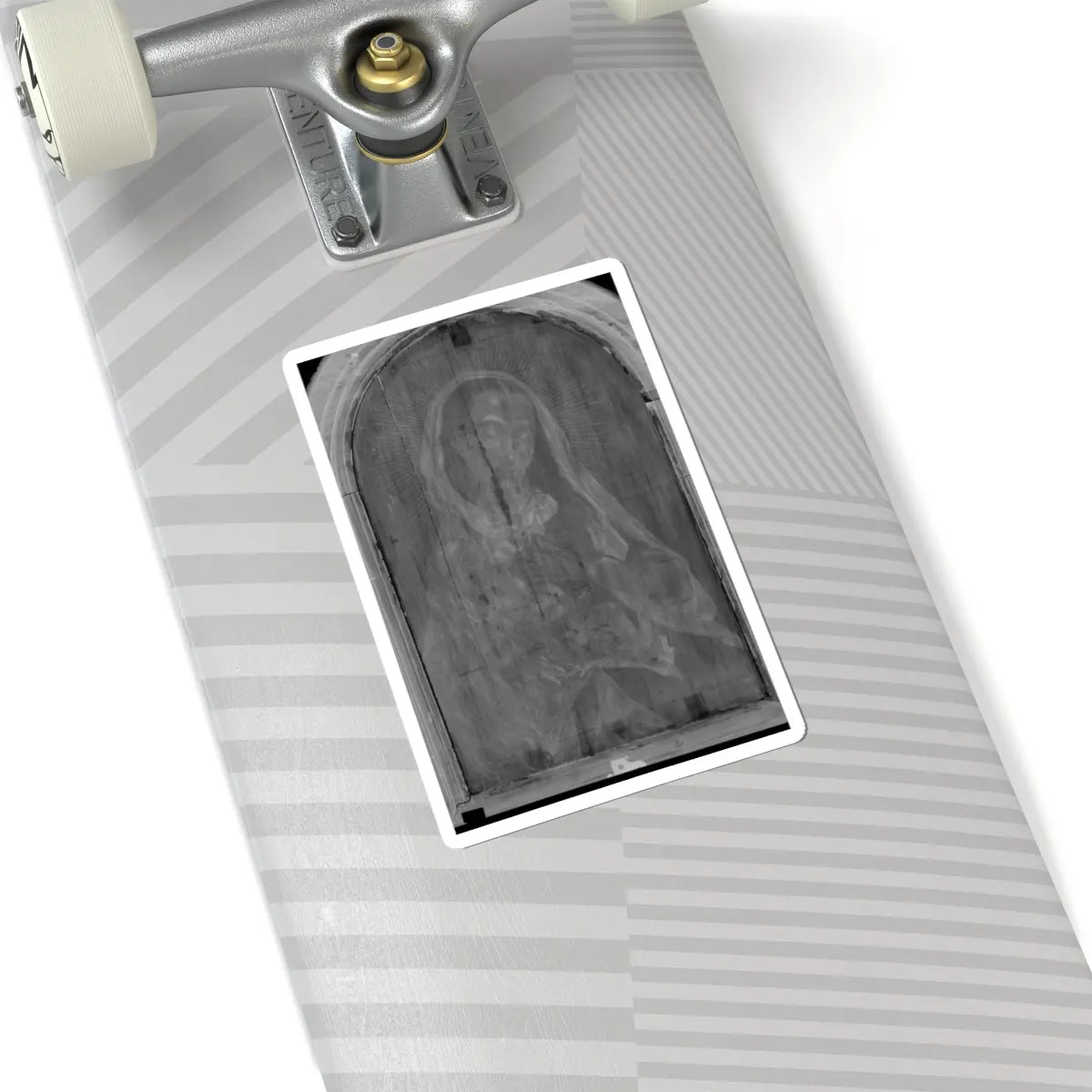 SKU:TSS-STICK-FLLRGR-6X6-3 Sizes:6" × 6" Types:White