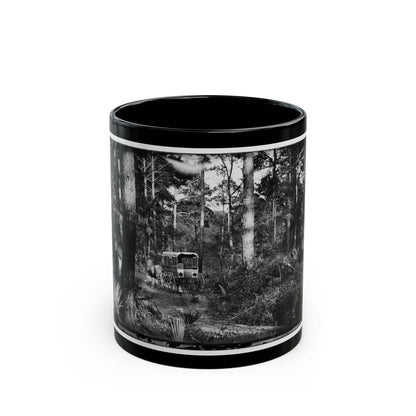 Folly Island, South Carolina (U.S. Civil War) Black Coffee Mug-11oz-The Sticker Space