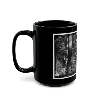 Folly Island, South Carolina (U.S. Civil War) Black Coffee Mug-The Sticker Space