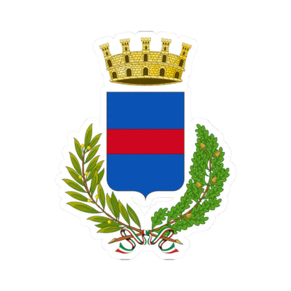 Fondi-Stemma (Italy) (Coat of Arms) STICKER Vinyl Kiss-Cut Decal 2 Inch White - The Sticker Space