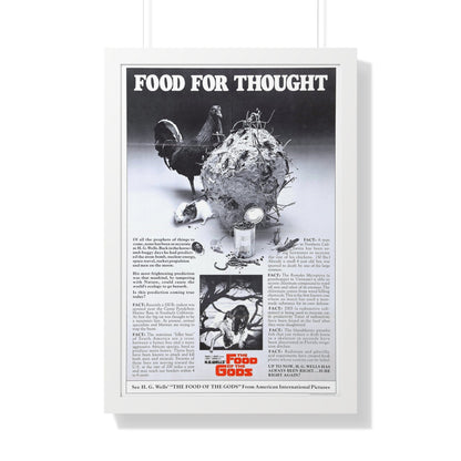 FOOD OF THE GODS (TEASER) 1976 - Framed Movie Poster-20" x 30"-The Sticker Space