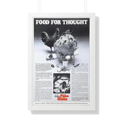 FOOD OF THE GODS (TEASER) 1976 - Framed Movie Poster - The Sticker Space
