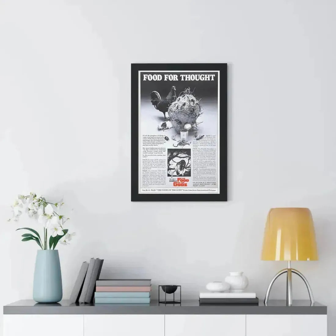 FOOD OF THE GODS (TEASER) 1976 - Framed Movie Poster - The Sticker Space