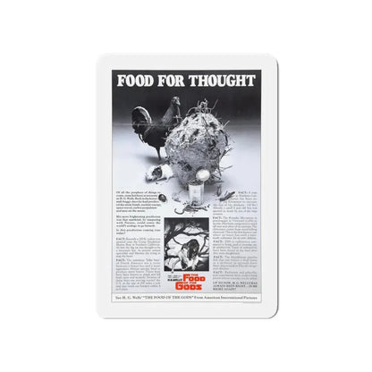 FOOD OF THE GODS (TEASER) 1976 Movie Poster - Refrigerator Magnet 5 Inch - The Sticker Space