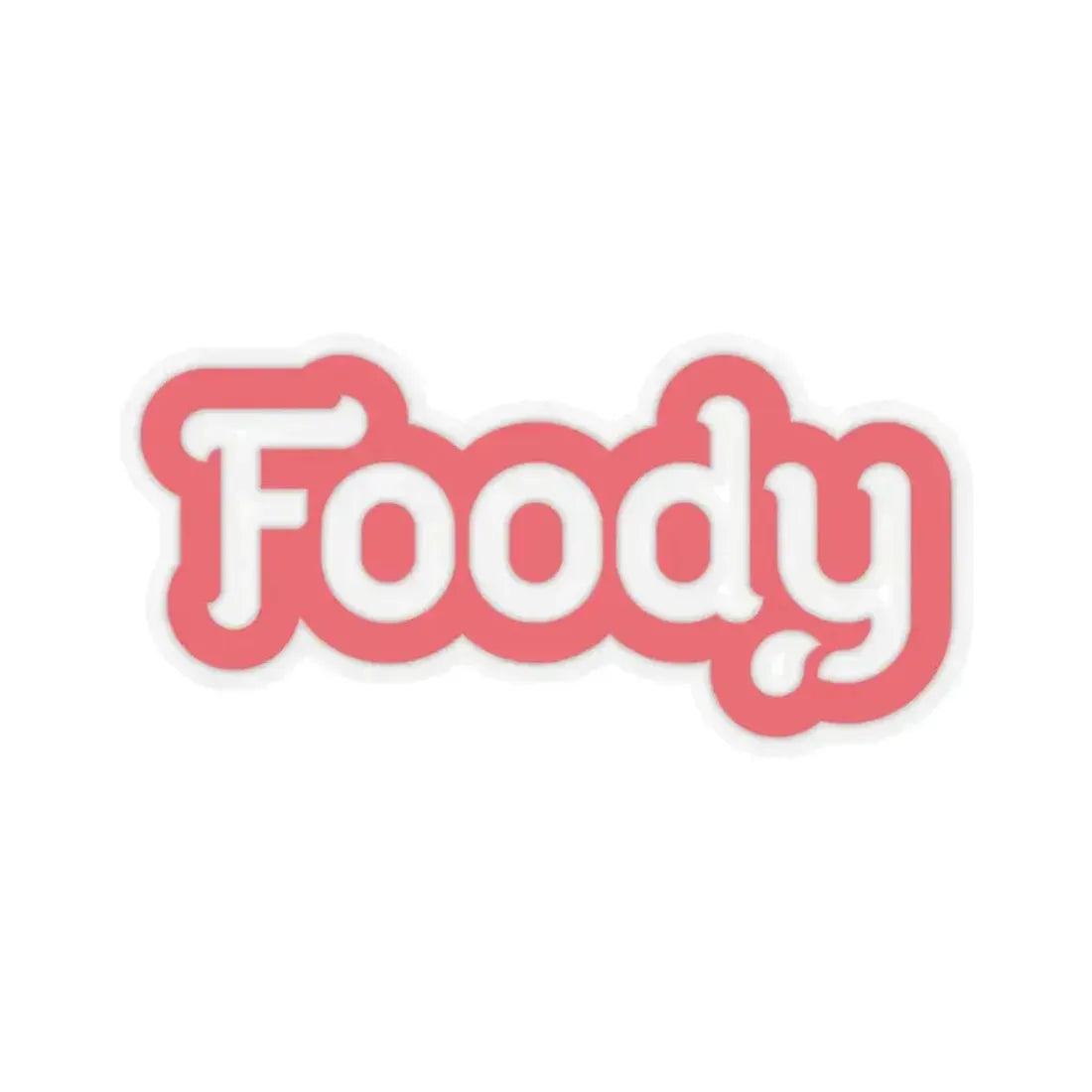 Foody Product Kft. (Logo) STICKER Vinyl Kiss-Cut Decal 3 Inch Transparent - The Sticker Space