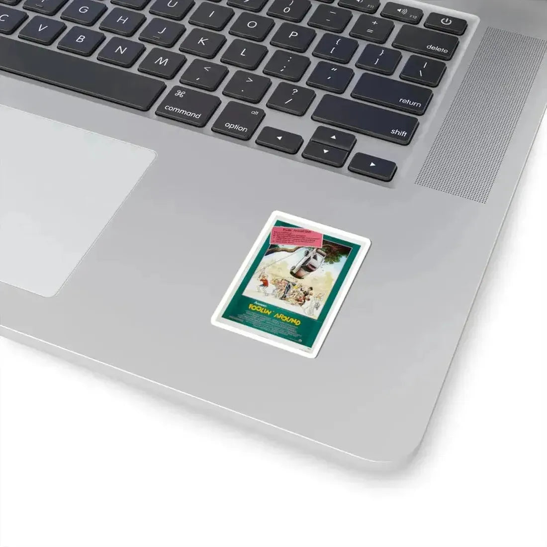 Foolin' Around 1980 Movie Poster - STICKER Vinyl Kiss-Cut Decal - The Sticker Space