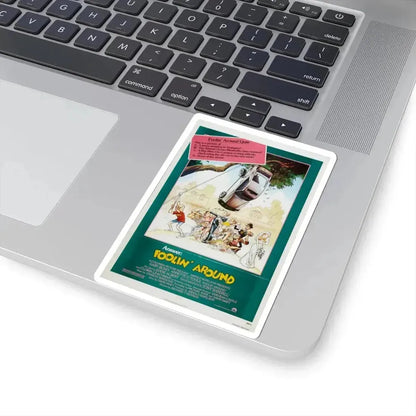 Foolin' Around 1980 Movie Poster - STICKER Vinyl Kiss-Cut Decal - The Sticker Space