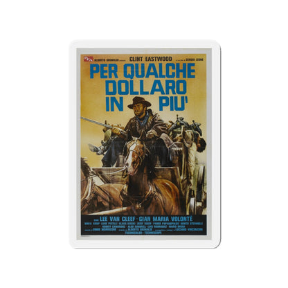 FOR A FEW DOLLARS MORE (2) 1965 Movie Poster - Die-Cut Magnet-4" x 4"-The Sticker Space