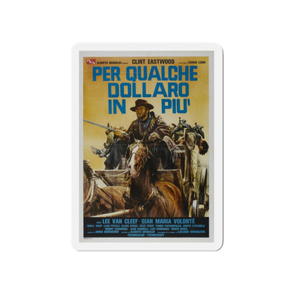 FOR A FEW DOLLARS MORE (2) 1965 Movie Poster - Die-Cut Magnet-5" x 5"-The Sticker Space