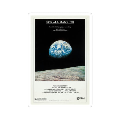 For All Mankind 1989 Movie Poster STICKER Vinyl Die-Cut Decal-4 Inch-The Sticker Space