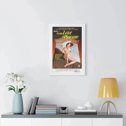 FOR THE LOVE OF PLEASURE 1979 - Framed Movie Poster - The Sticker Space